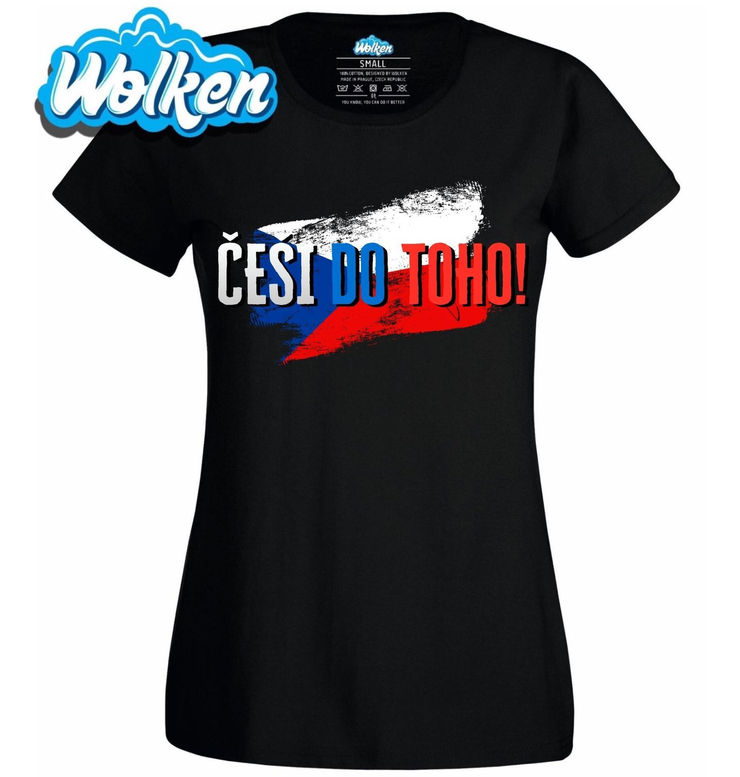 Dámské tričko Češi do toho!.jpg