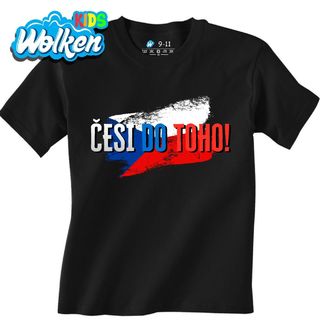 Dětské tričko Češi do toho!.jpg
