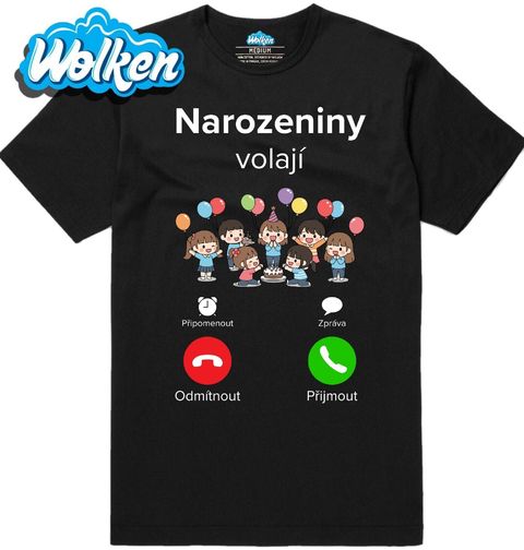 Obrázek produktu Pánské tričko Narozeniny volají Phone Call