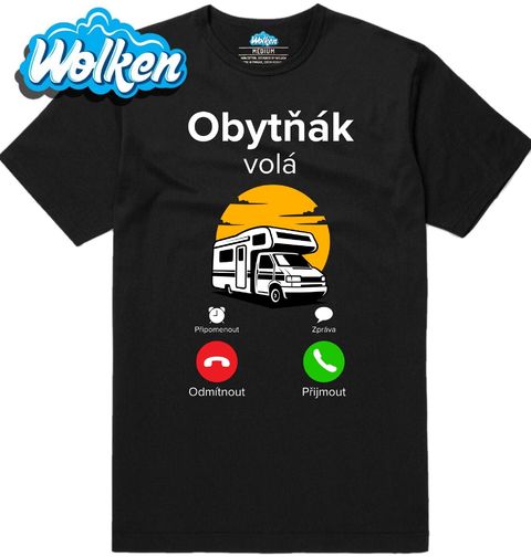 Obrázek produktu Pánské tričko Obytňák volá Phone Call