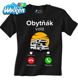 Dětské tričko Obytňák volá Phone Call.jpg