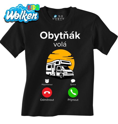 Obrázek produktu Dětské tričko Obytňák volá Phone Call