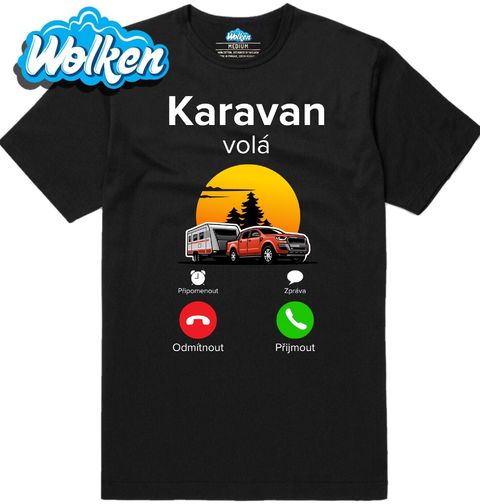 Obrázek produktu Pánské tričko Karavan volá Phone Call