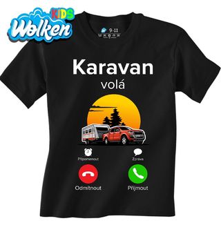 Dětské tričko Karavan volá Phone Call.jpg