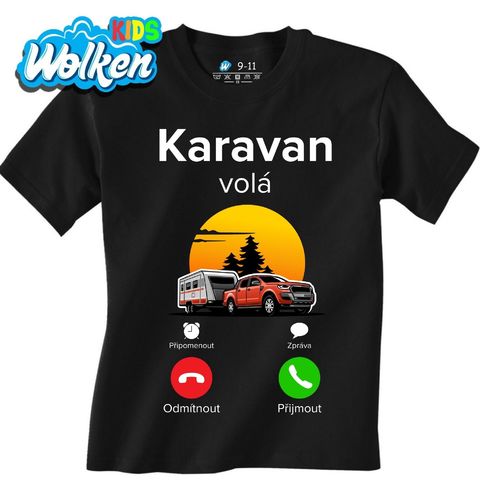 Obrázek produktu Dětské tričko Karavan volá Phone Call