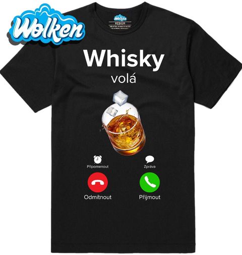 Obrázek produktu Pánské tričko Whiskey volá Phone Call