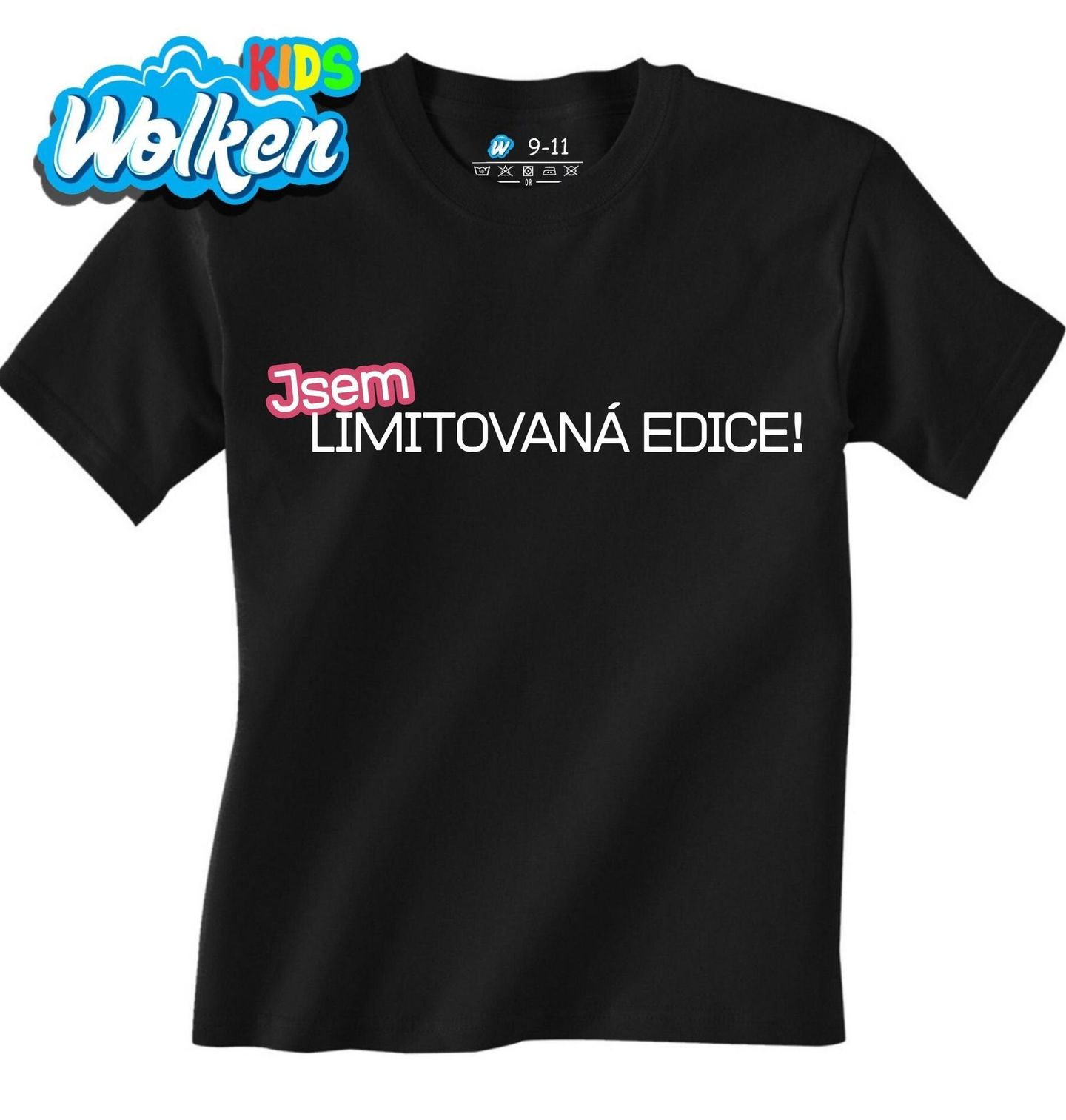 Dětské tričko Jsem limitovaná edice! Růžová edice.jpg