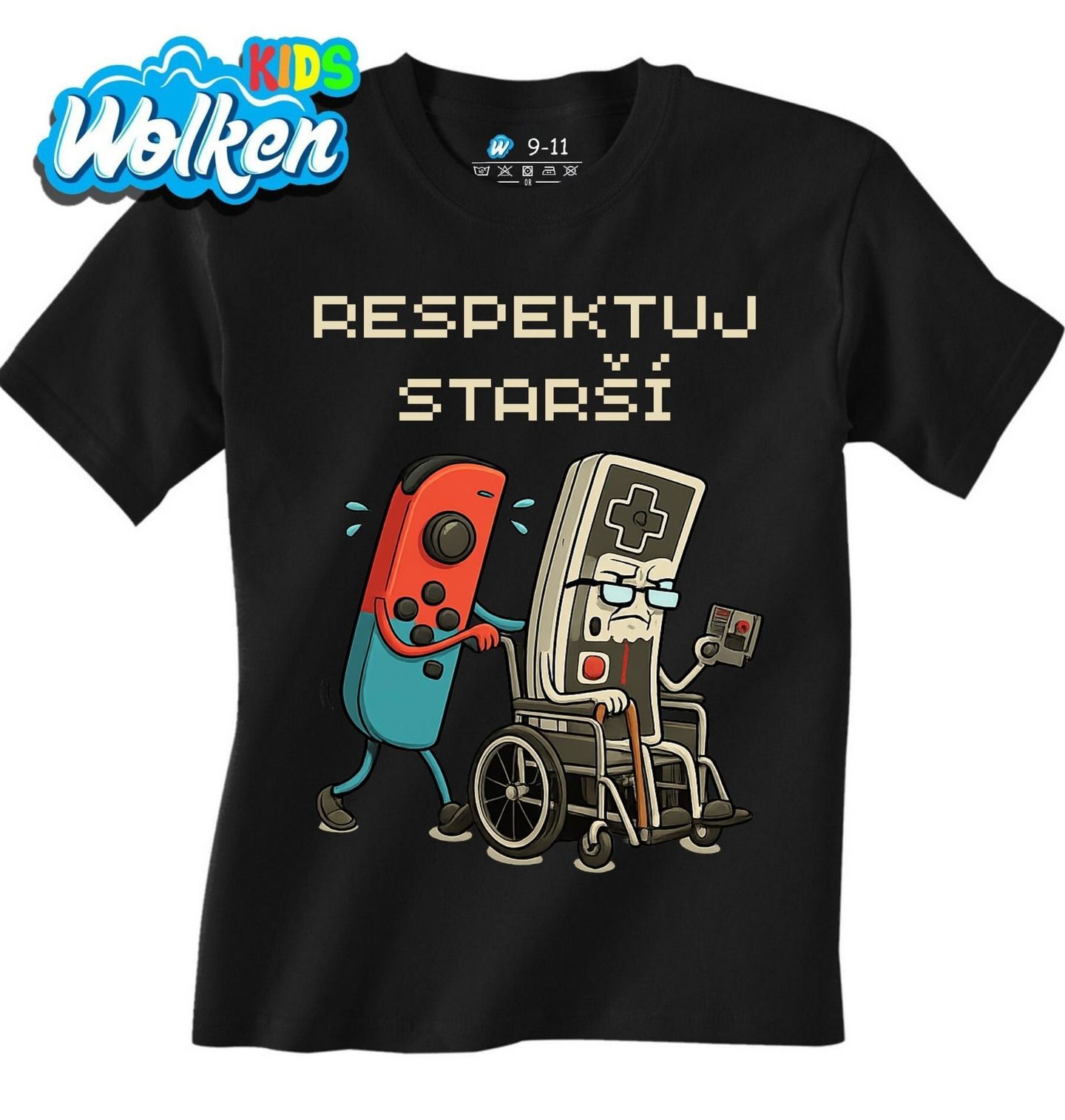 Dětské tričko Respektuj starší.jpg