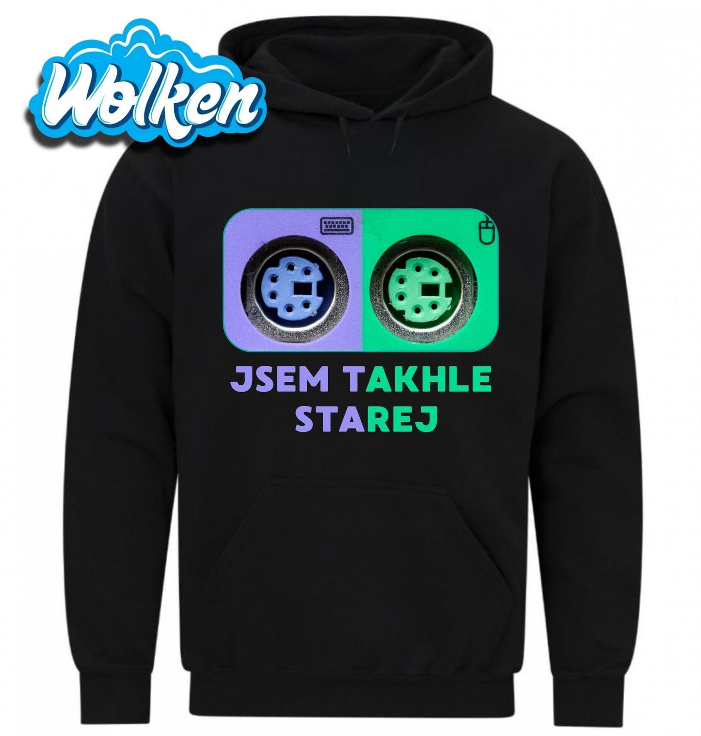 Mikina Jsem takhle starej PS_2 Konektor.jpg