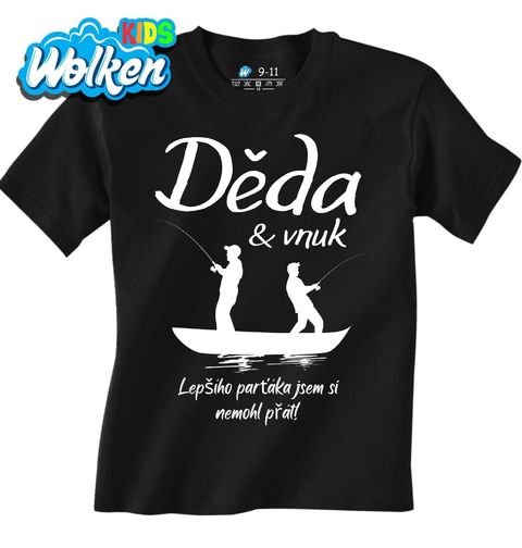 Obrázek produktu Dětské tričko Děda & Vnuk Lepšího parťáka jsem si nemohl přát