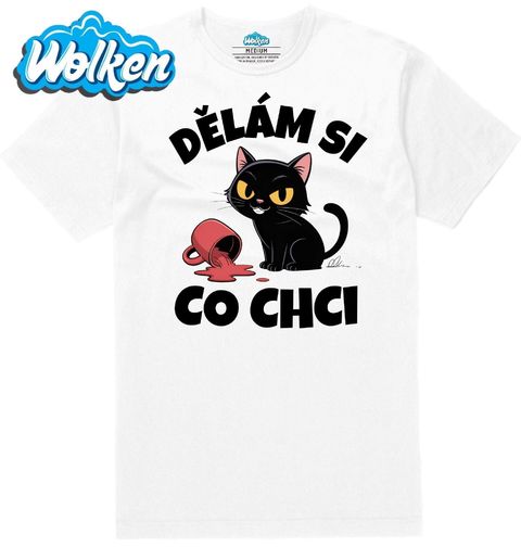 Obrázek produktu Pánské tričko Neposlušná Kočka Dělám si co chci