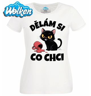 Dámské tričko  Neposlušná Kočka Dělám si co chci.jpg