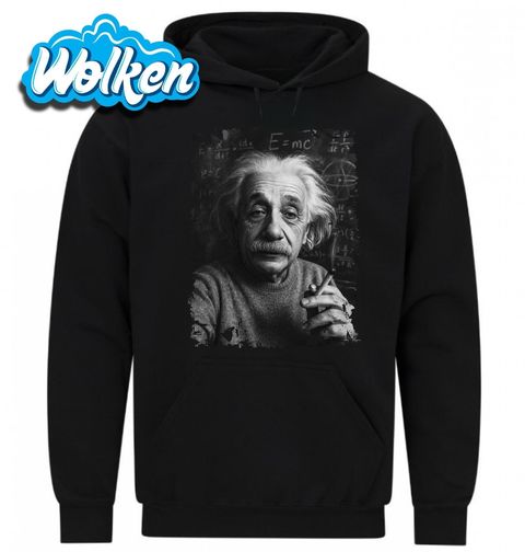 Obrázek produktu Pánská mikina Zhulený Albert Einstein s Brkem