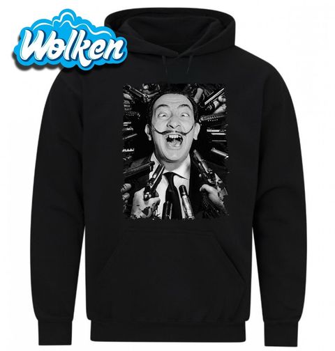 Obrázek produktu Pánská mikina Salvador Dalí obklopen Zbraněmi