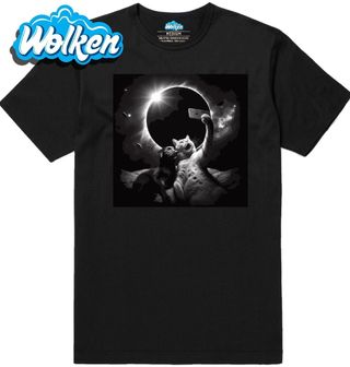 Pánské tričko Selfie Koček při Zatmění Slunce.jpg