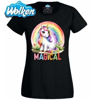 Dámské tričko Magický Jednorožec Stay Magical.jpg