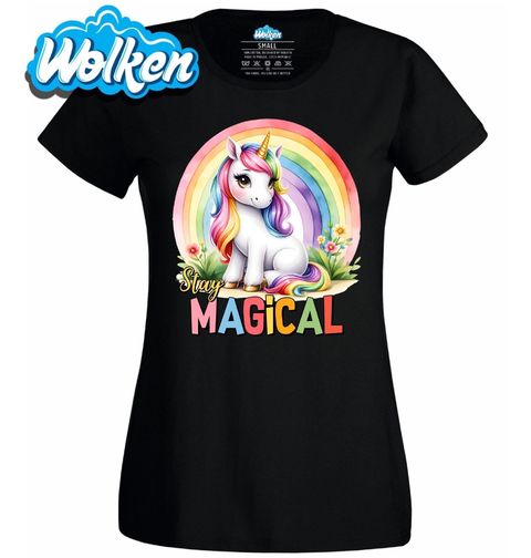 Obrázek produktu Dámské tričko Magický Jednorožec Stay Magical