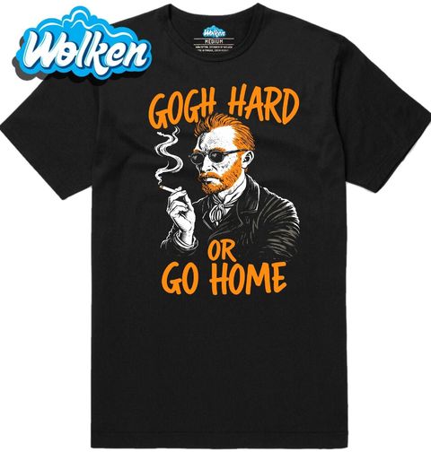 Obrázek produktu Pánské tričko Vincent van Gogh Gogh Hard or Go Home