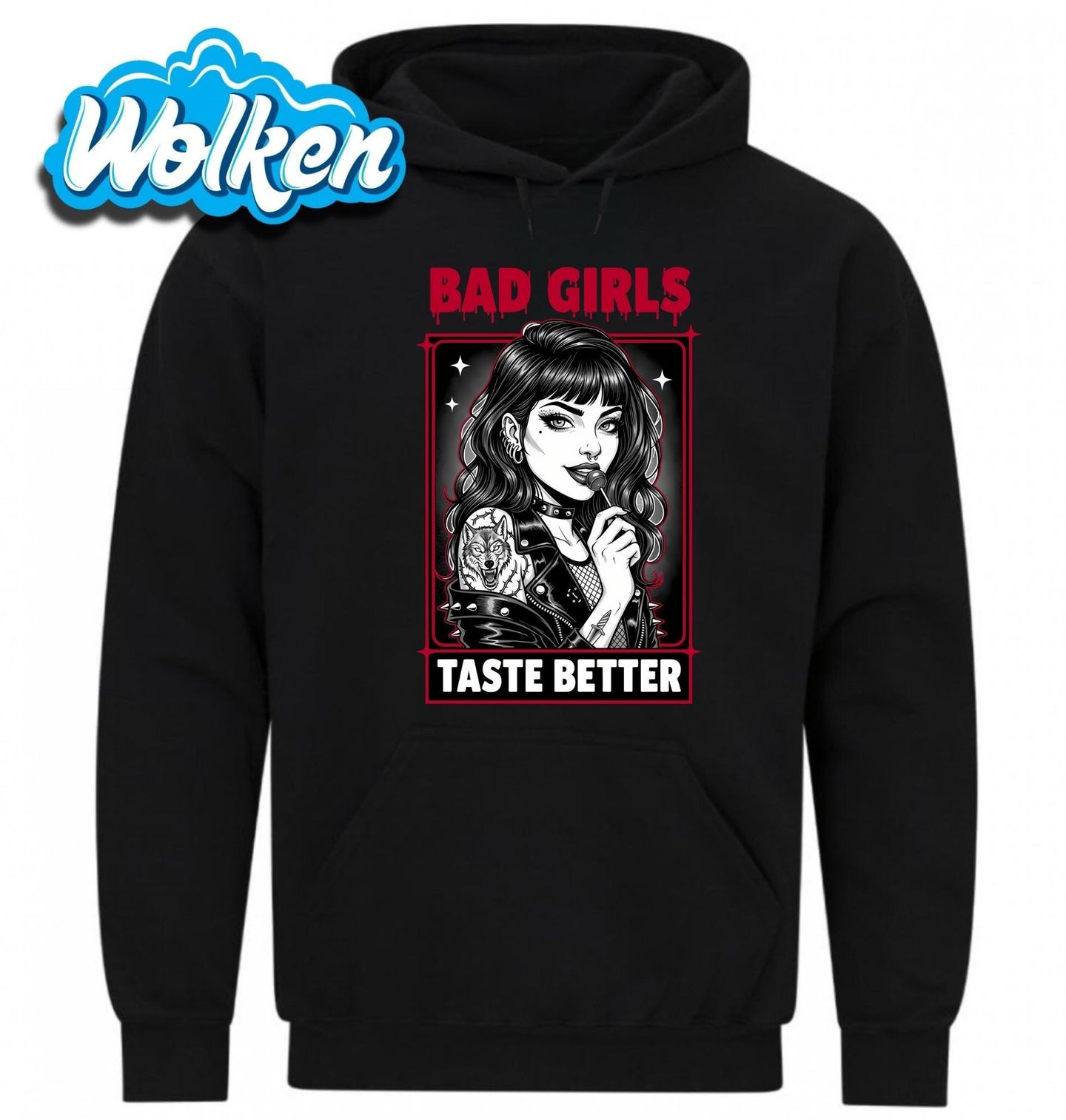 Mikina Zlobivé holky chutnají lépe Bad Girls Taste Better.jpg
