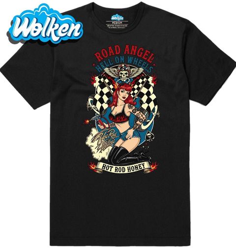 Obrázek produktu Pánské tričko Anděl Silnic Road Angel Hot Rod Honey