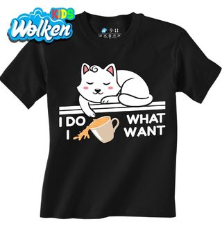 Dětské tričko Kočka I Do What I Want Dělám si, co chci.jpg