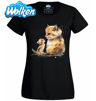 Dámské tričko Kočka a Kotě.jpg