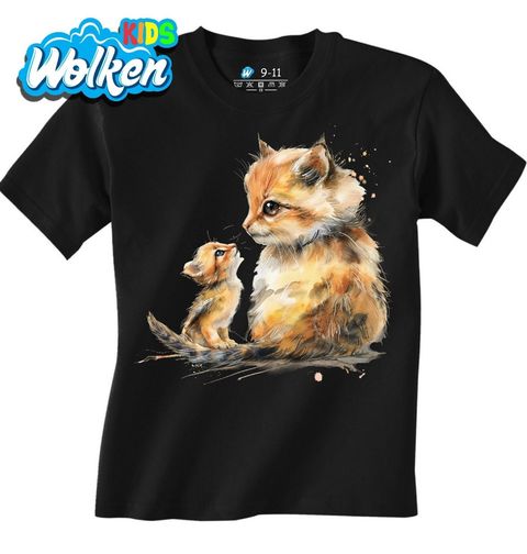 Obrázek produktu Dětské tričko Kočka a Kotě