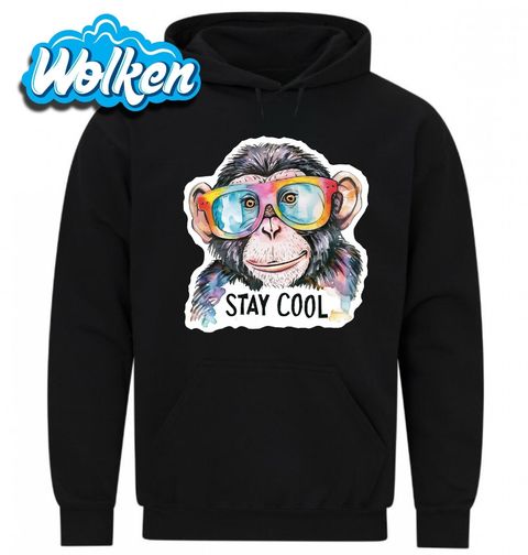 Obrázek produktu Pánská mikina Opice Šimpanz Stay Cool