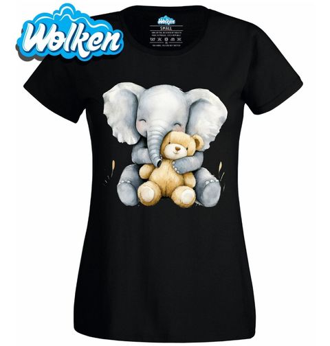 Obrázek produktu Dámské tričko Slůně s Plyšovým Medvídkem