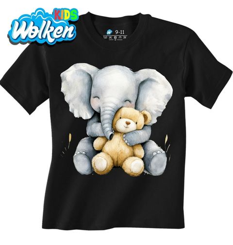 Obrázek produktu Dětské tričko Slůně s Plyšovým Medvídkem