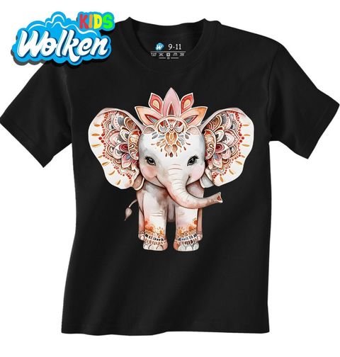 Obrázek produktu Dětské tričko Slon indický Mandala