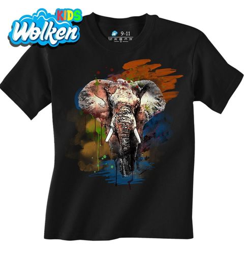 Obrázek produktu Dětské tričko Barevný Slon africký