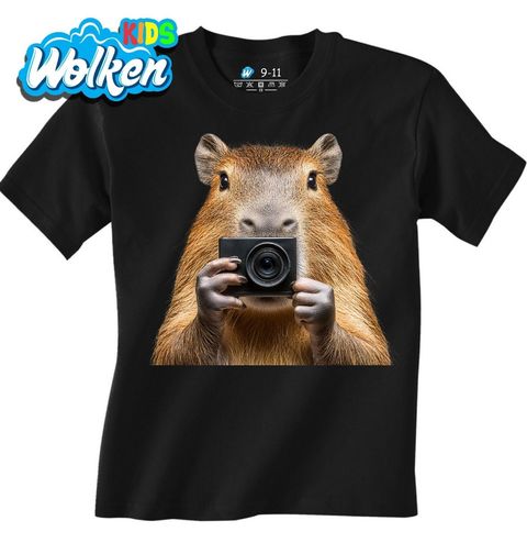 Obrázek produktu Dětské tričko Fotograf Kapybara