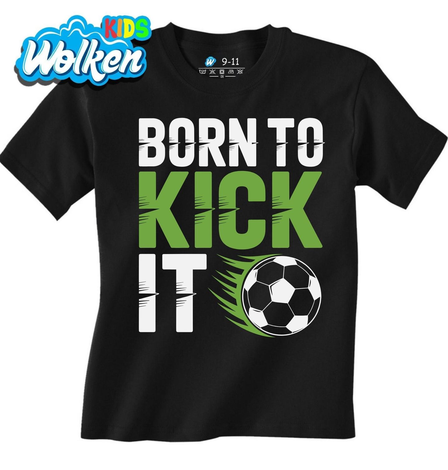 Dětské tričko Zrozený Kopat do Míče Born to Kick It.jpg