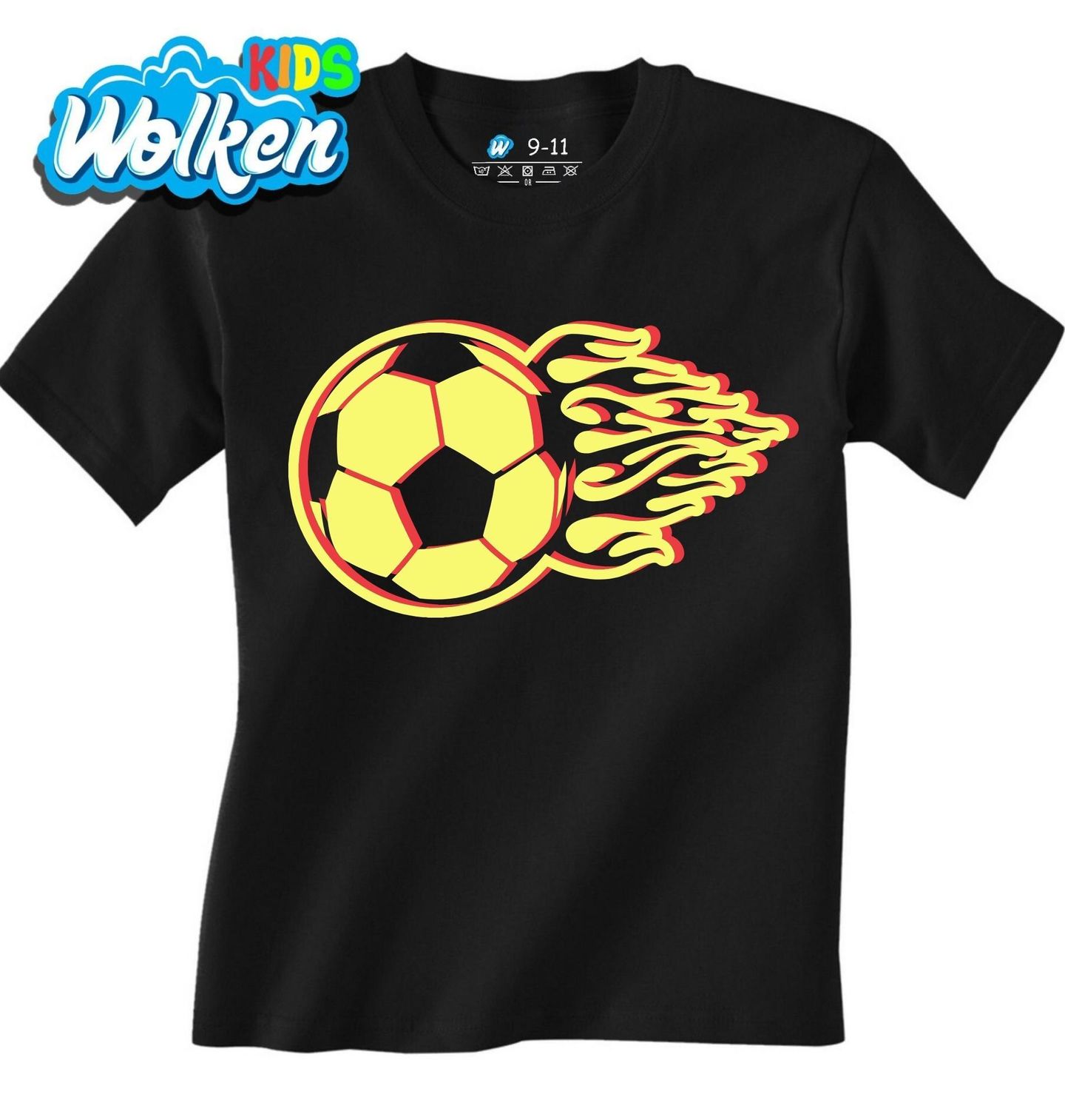 Dětské tričko Ohnivý Fotbalový Míč.jpg