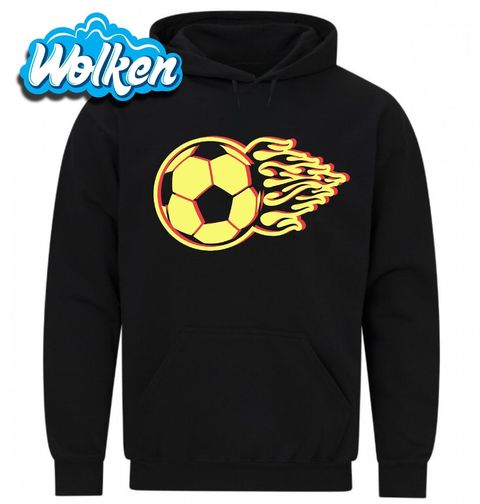 Obrázek produktu Pánská mikina Ohnivý Fotbalový Míč