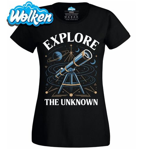 Obrázek produktu Dámské tričko Prozkoumej Neznámé Explore The Unknown
