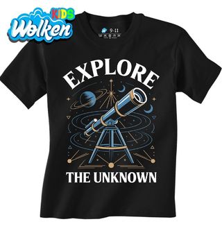Dětské tričko Prozkoumej Neznámé Explore The Unknown.jpg