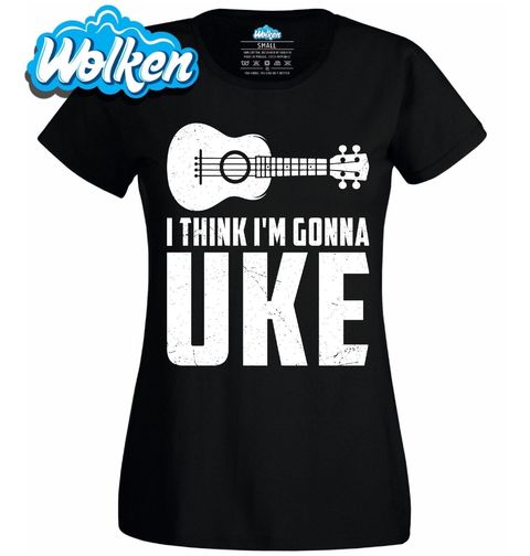 Obrázek produktu Dámské tričko Myslím, že si půjdu zahrát na ukulele