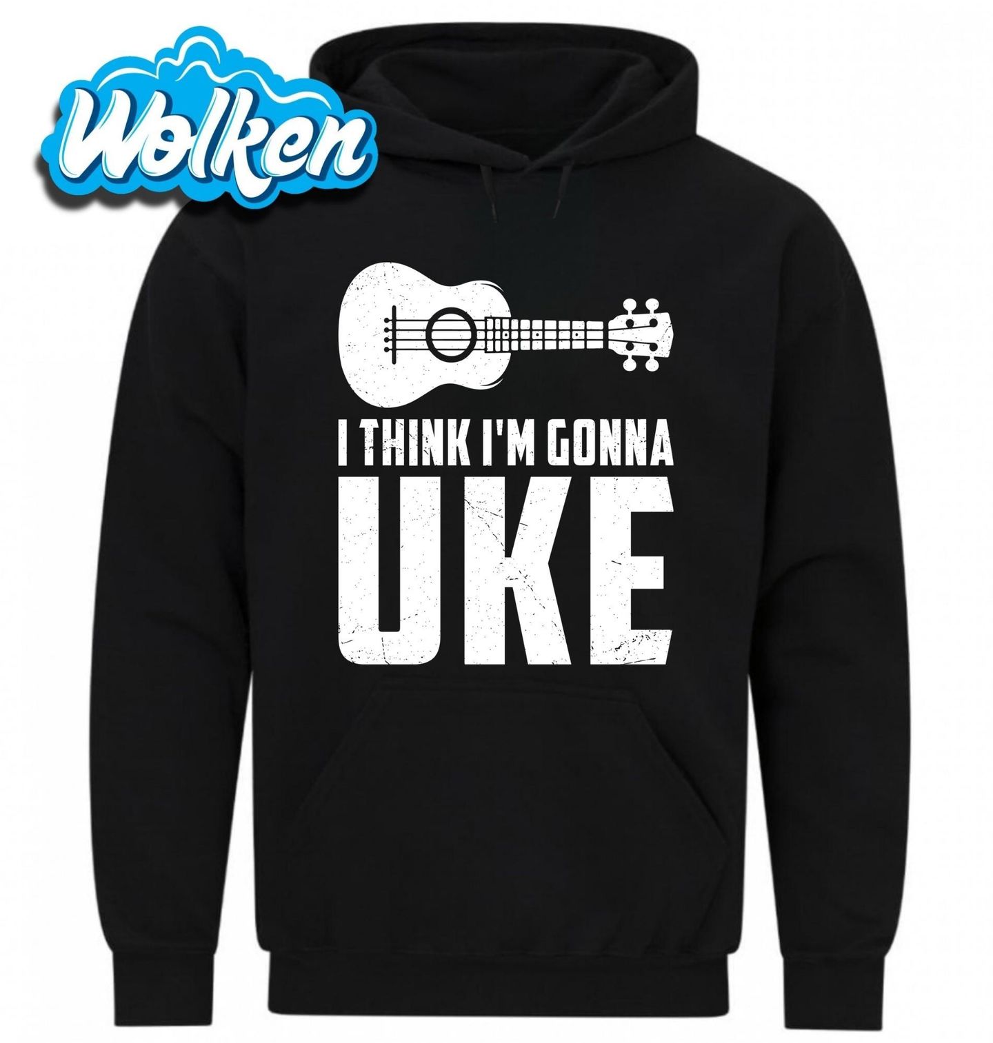 Mikina Myslím, že si půjdu zahrát na ukulele.jpg