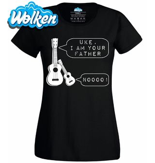 Dámské tričko Uke, I Am Your Father Star Wars.jpg