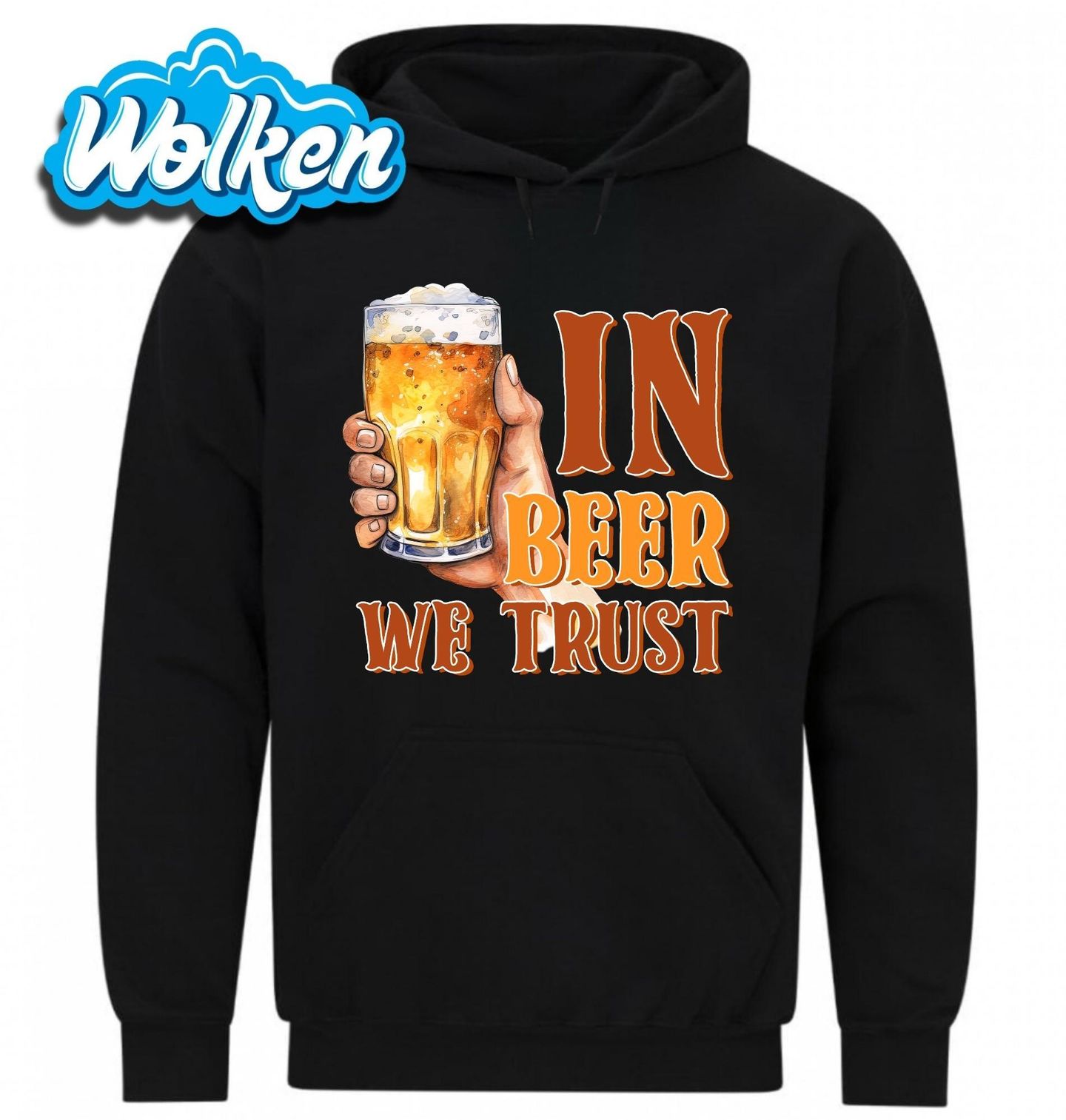 Mikina V pivo věříme In Beer We Trust.jpg