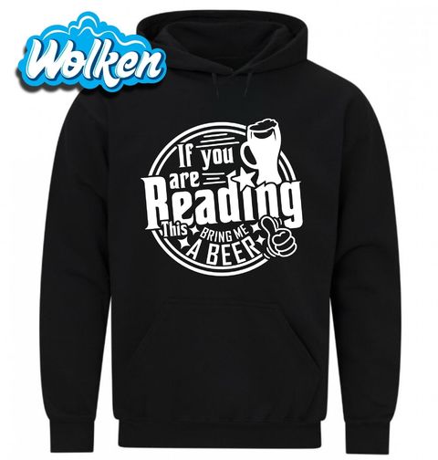 Obrázek produktu Pánská mikina Jestli tohle čteš, přines mi pivo