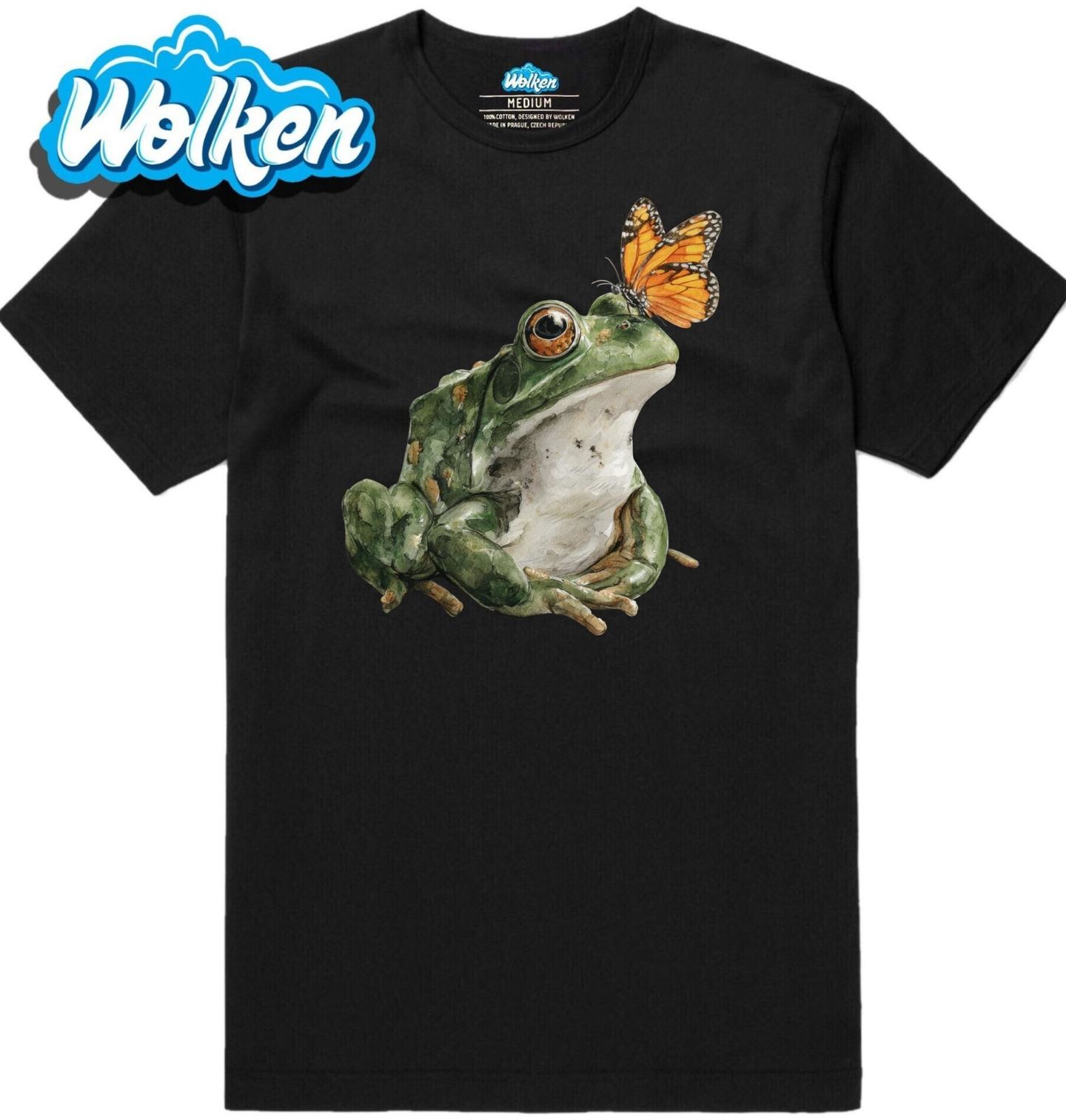 Pánské tričko Žába s Motýlem.jpg