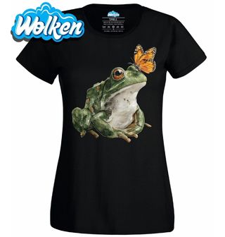 Dámské tričko Žába s Motýlem.jpg