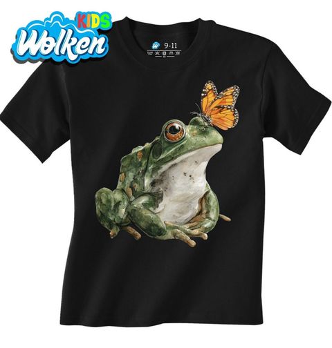 Obrázek produktu Dětské tričko Žába s Motýlem