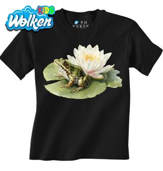 Dětské tričko Žába na Leknínu.jpg