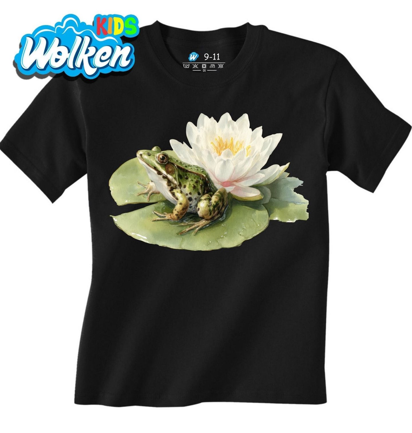 Dětské tričko Žába na Leknínu.jpg