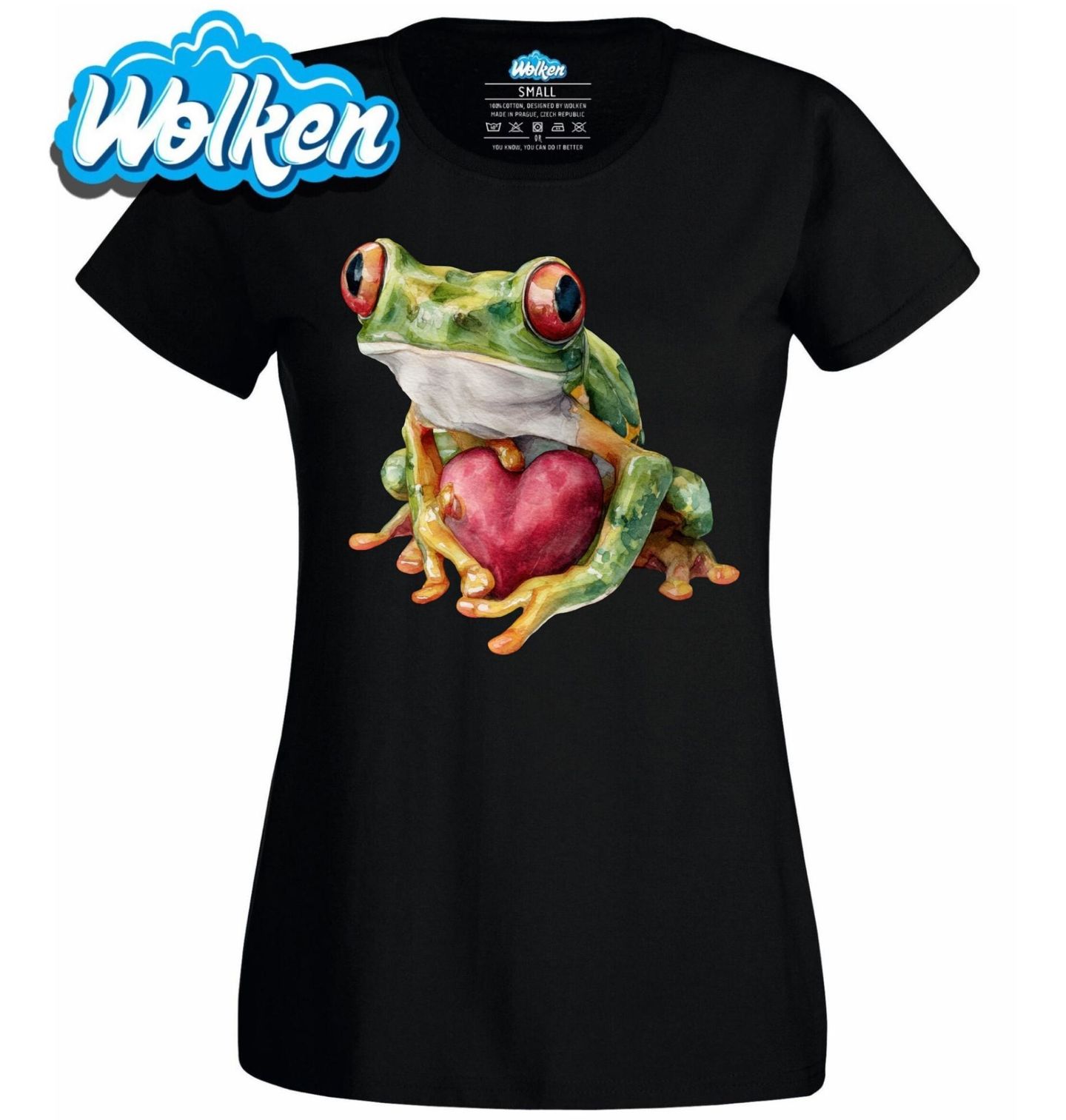 Dámské tričko Žába se Srdcem.jpg