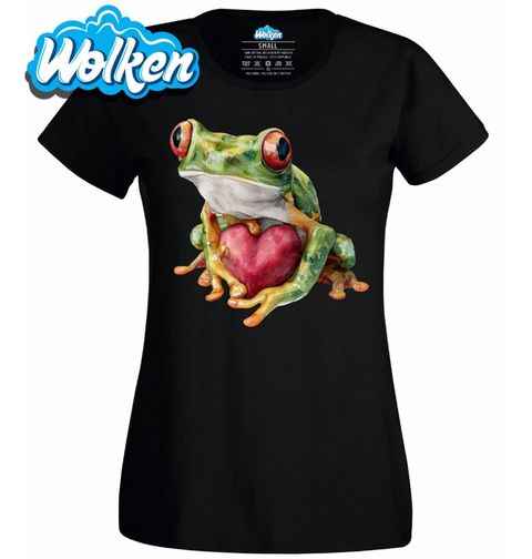 Obrázek produktu Dámské tričko Žába se Srdcem